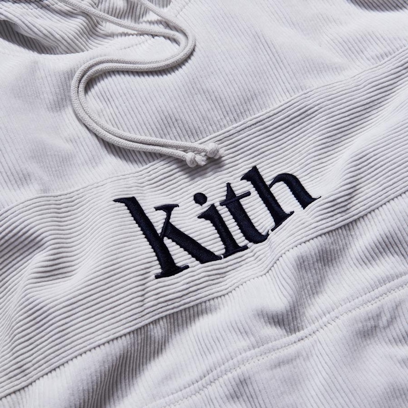 kith corduroy hoodie