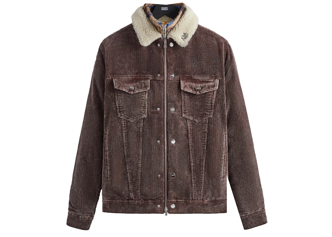 Pre-owned Kith Corduroy Laight Jacket Legacy