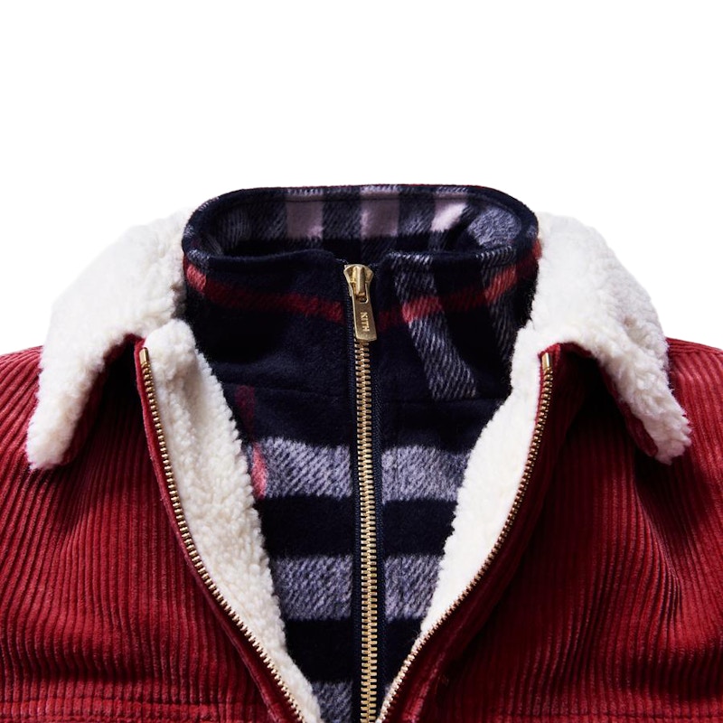 Kith Corduroy Laight Jacket Red Herren - FW19 – DE