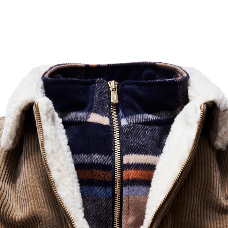 Kith Corduroy Laight Jacket Tan Men's - FW19 - US