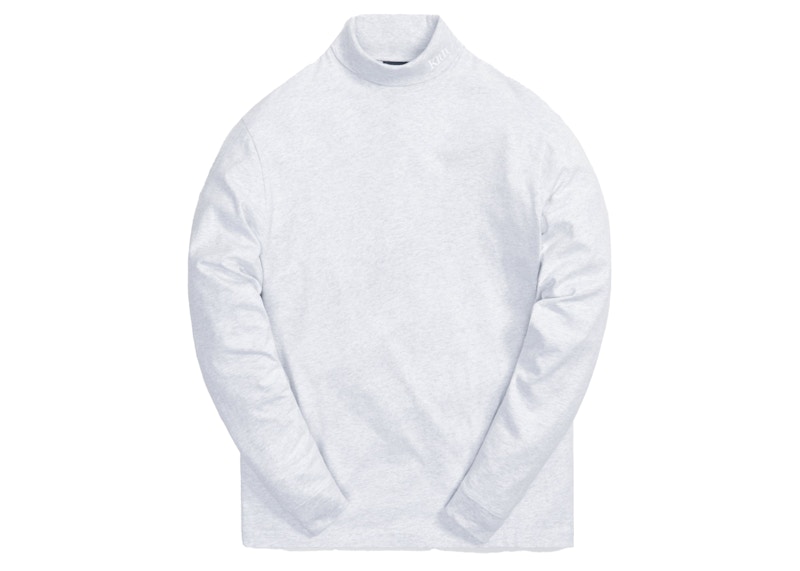 Kith Cortlandt Turtleneck (FW21) Light Heather Grey - FW21 Men's - US