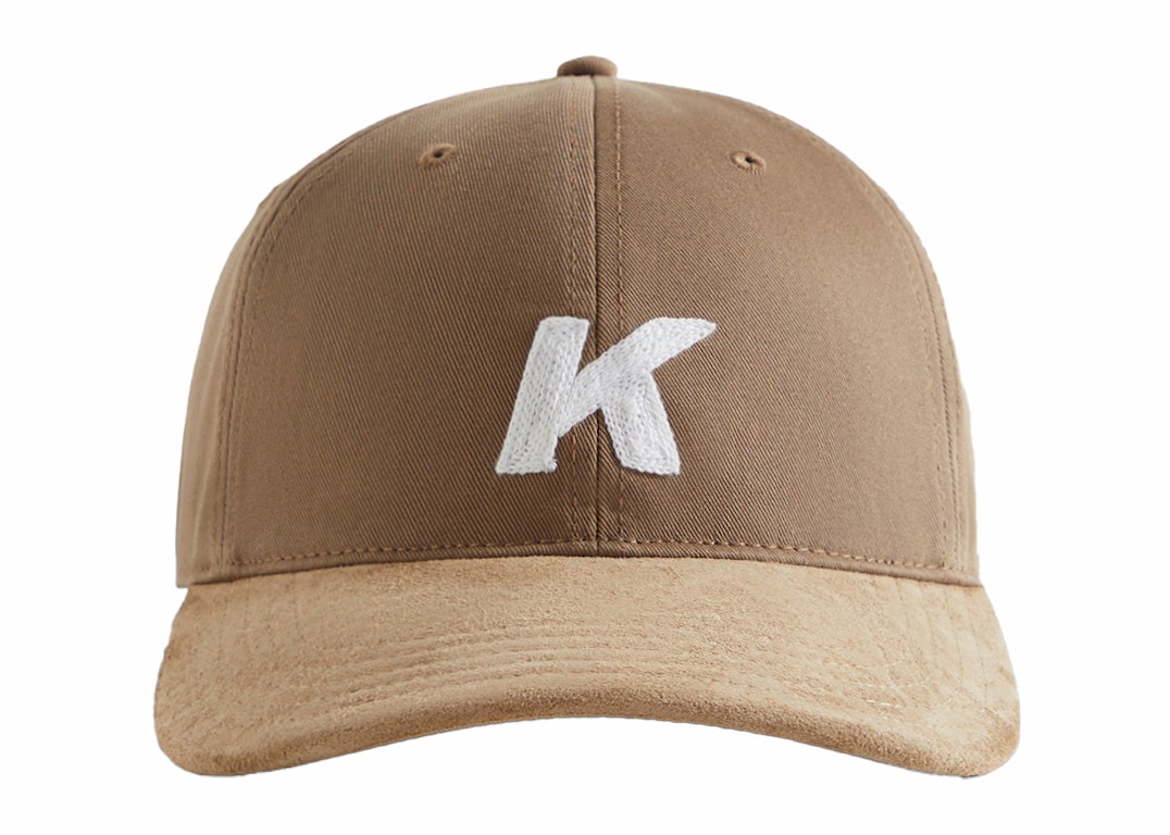 Pre-owned Kith Crochet K Two Tone Suede Aaron Cap Mission