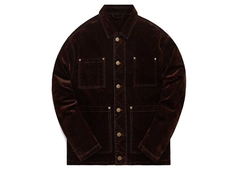 Kith Denim Willoughby Chore Jacket Kindling Men's - FW21 - US