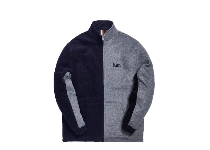 Kith Dion Combo Quarter-Zip Navy/Multi