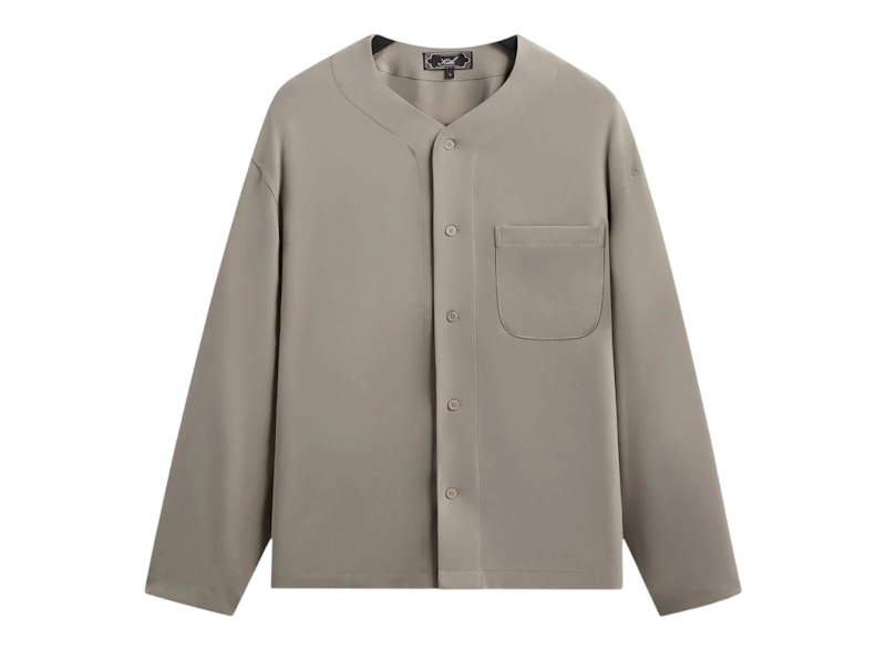 Kith Double Crepe Maddock Shirt Astro