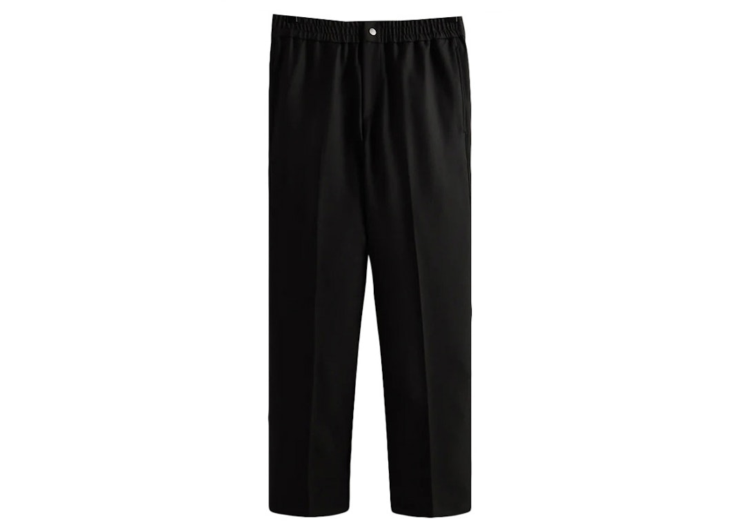 Pre-owned Kith Double Knit Chatham Pant Black
