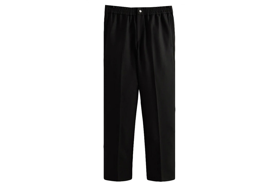 Pre-owned Kith Double Knit Chatham Pant Black