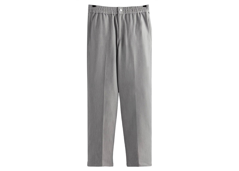 Kith Double Knit Chatham Pant Light Heather Grey Men's - FW22 - GB