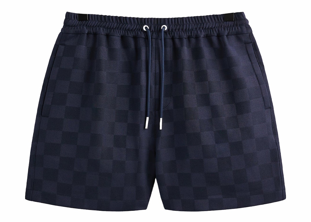 Pre-owned Kith Double Knit Fairfax Short Nocturnal