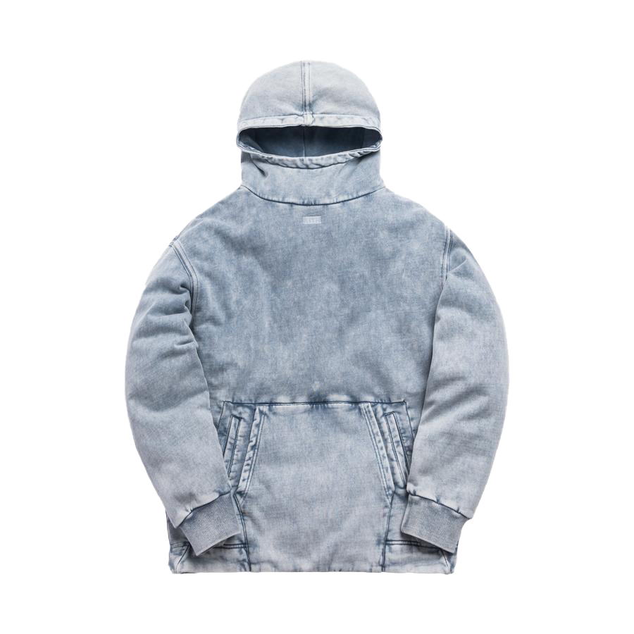 Kith Double Pocket Hoodie Light Indigo Men's - SS19 - US