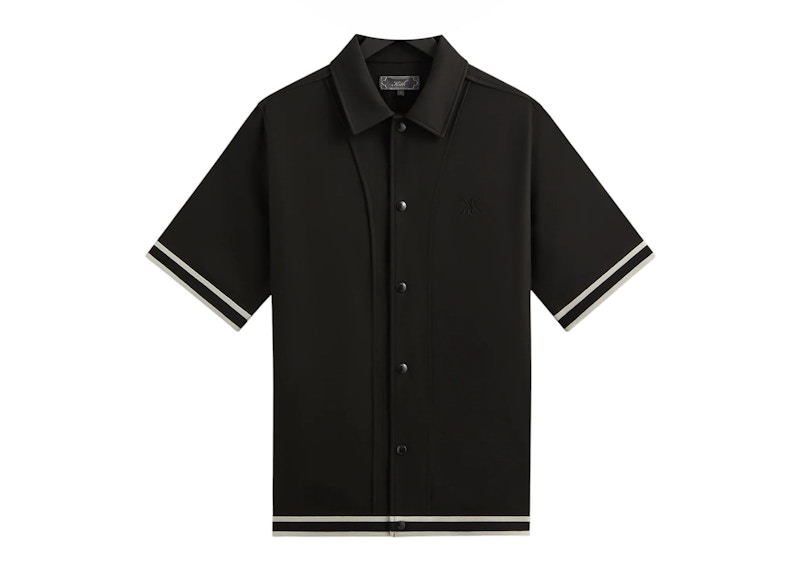 トップス Kith Double Weave Woodpoint Shirt Kith Double Weave Woodpoint Shirt Black Men's - SS25 - US