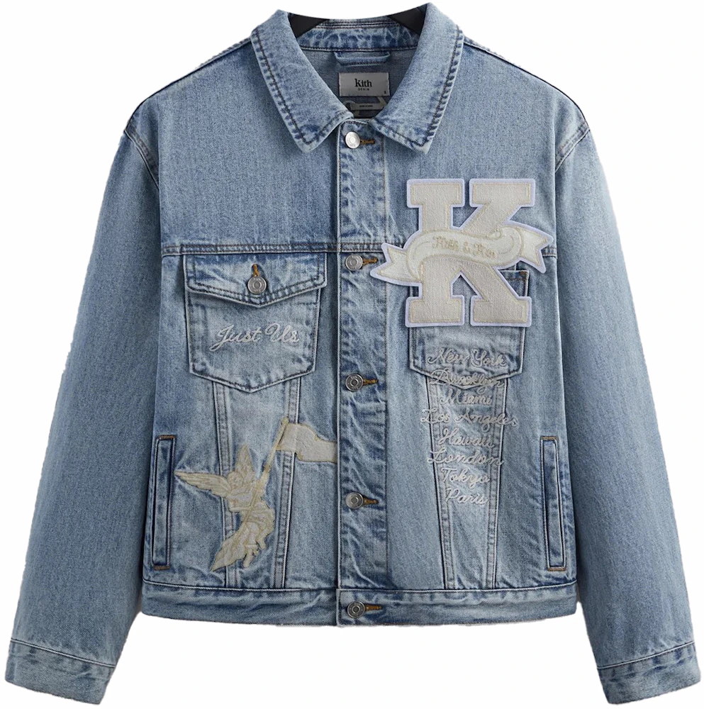 Gucci x Disney Men's Embroidered Denim Jacket