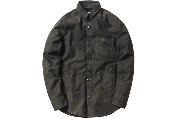 Kith Fatigue Ginza Button-Up Woodland Camo