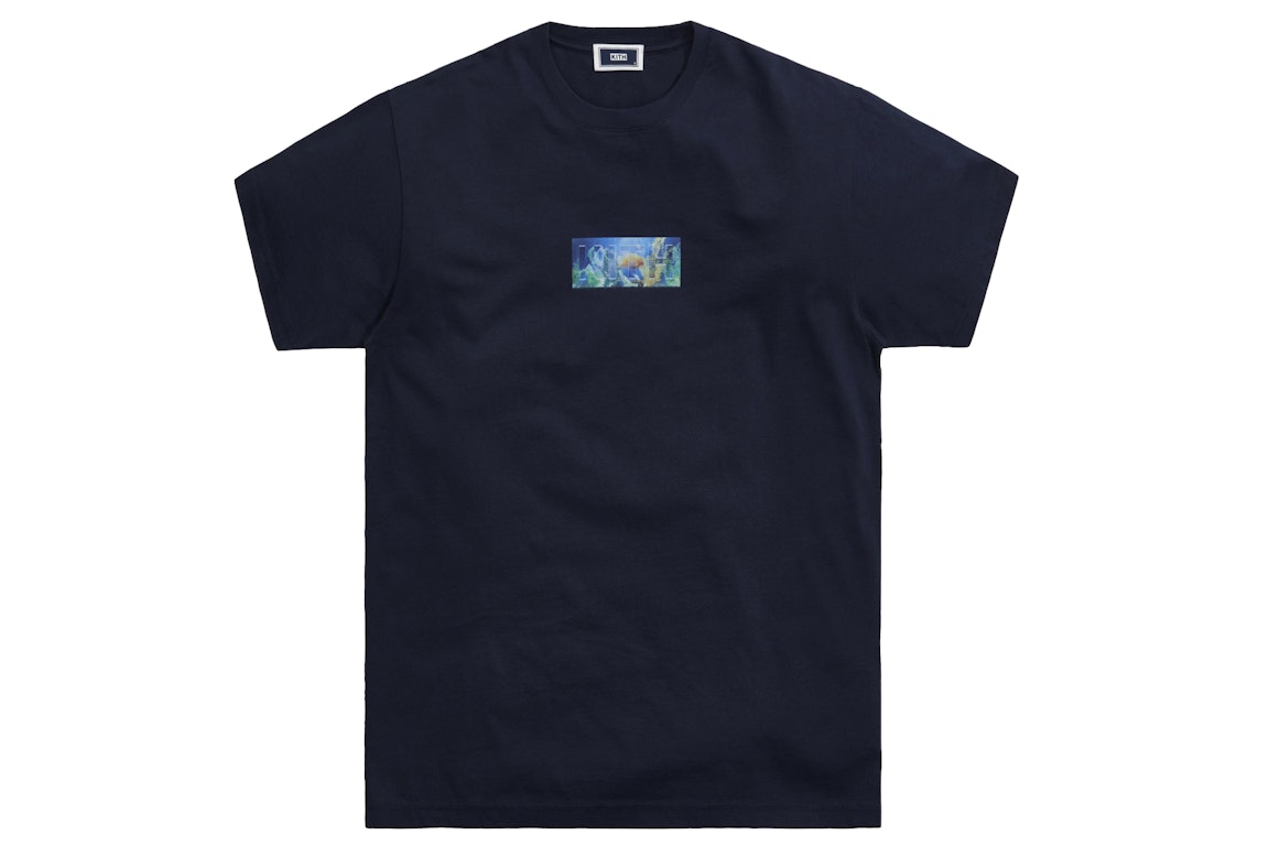 Pre-owned Kith Fish Tank Classic Logo Tee Nocturnal