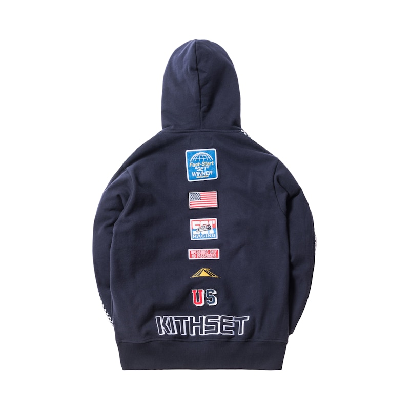 Kith 2024 flag hoodie