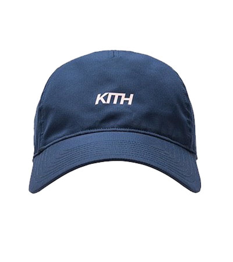 Kith Flamingos Logo Cap Navy