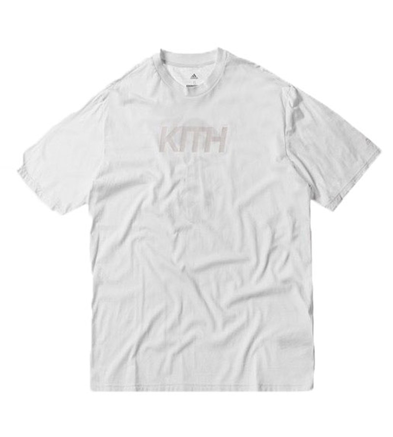 Kith Flamingos Logo Tee White