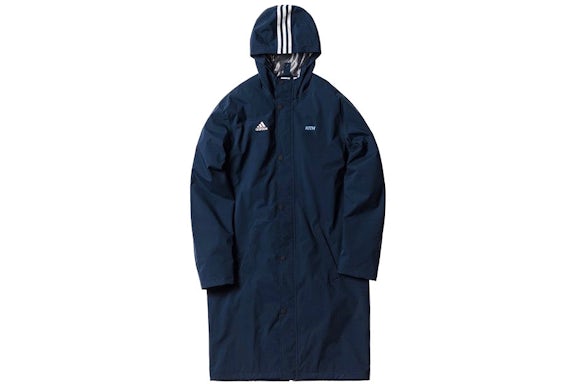 Kith Flamingos Sideline Shell Jacket Navy