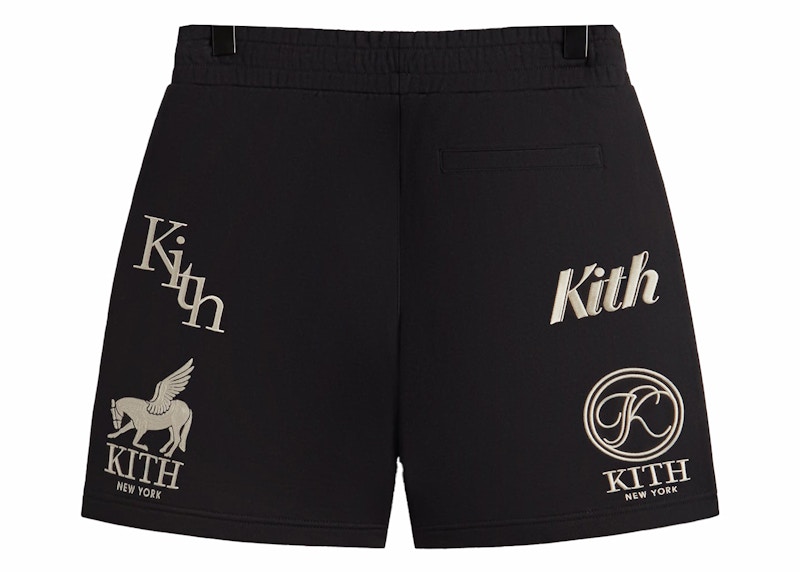 Kith Fleece Curtis Short Black Men's - SS24 - US