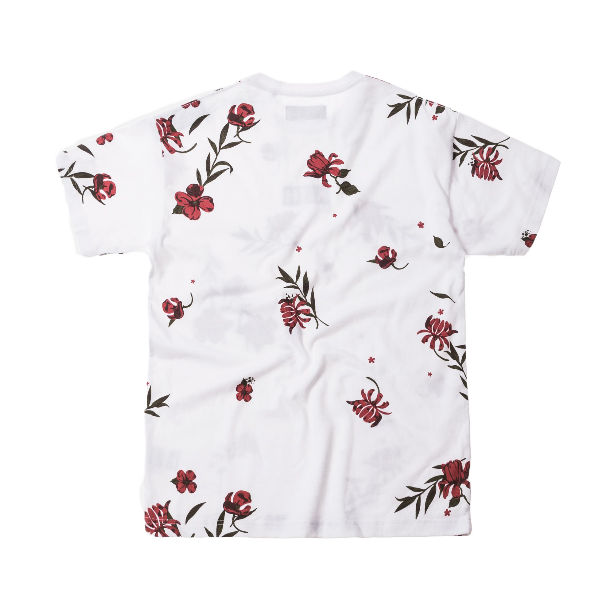 Kith Floral Classic Logo Tee White Men's - SS18 - US