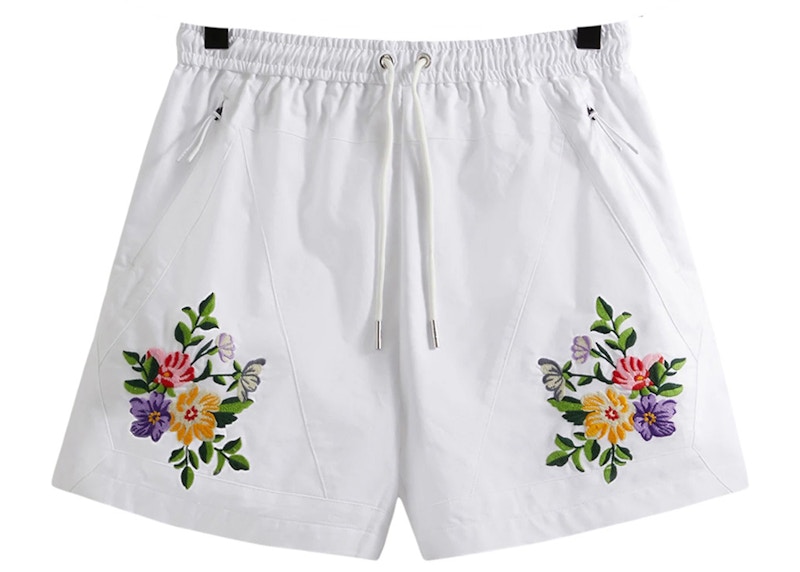 Kith Floral Oxford Turbo Short White Men's - SS22 - US