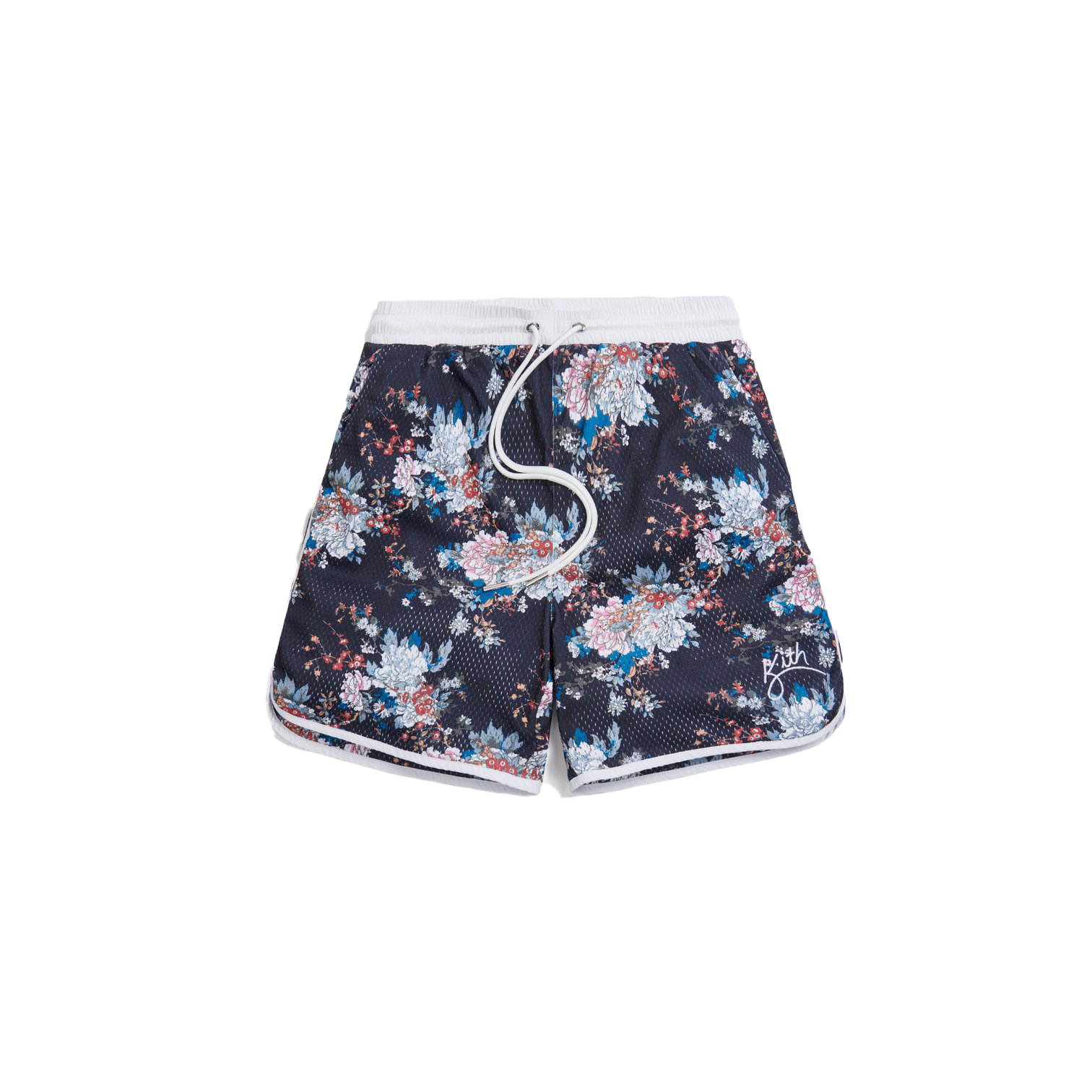 Kith Floral Panel Active Short Navy/Multi Men's - SS20 - US