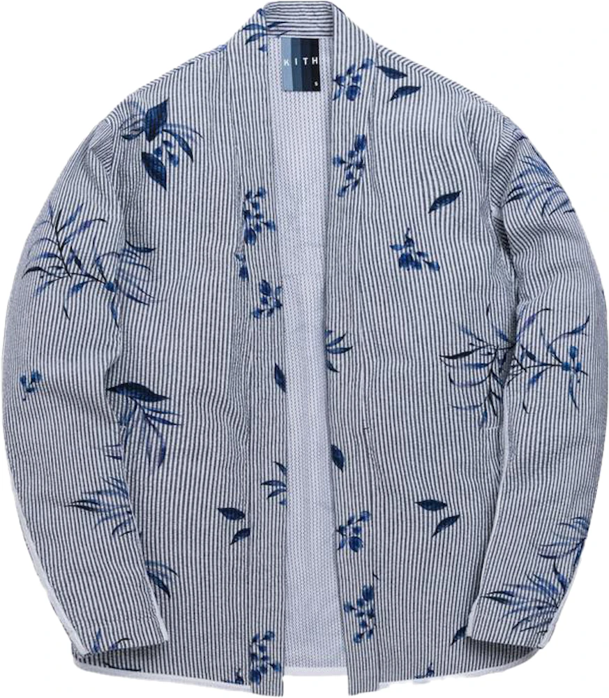 Kith】Floral Seersucker Kimono Jacket | www.innoveering.net