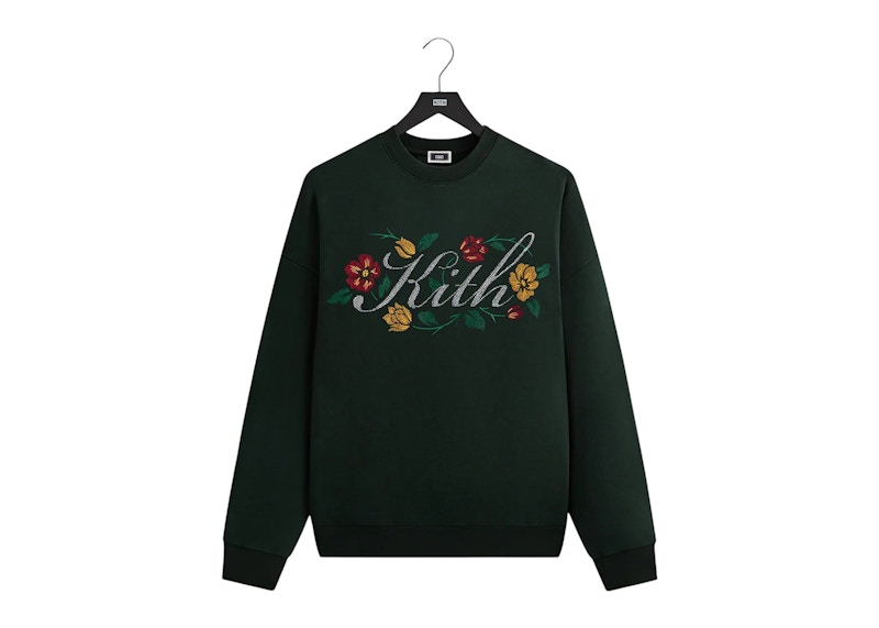 Kith Floral Script Nelson Crewneck Stadium
