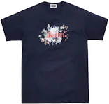 Kith Meadow Serif Tee Black Men's - SS23 - US