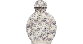 Kith patchwork williams top hoodie off white