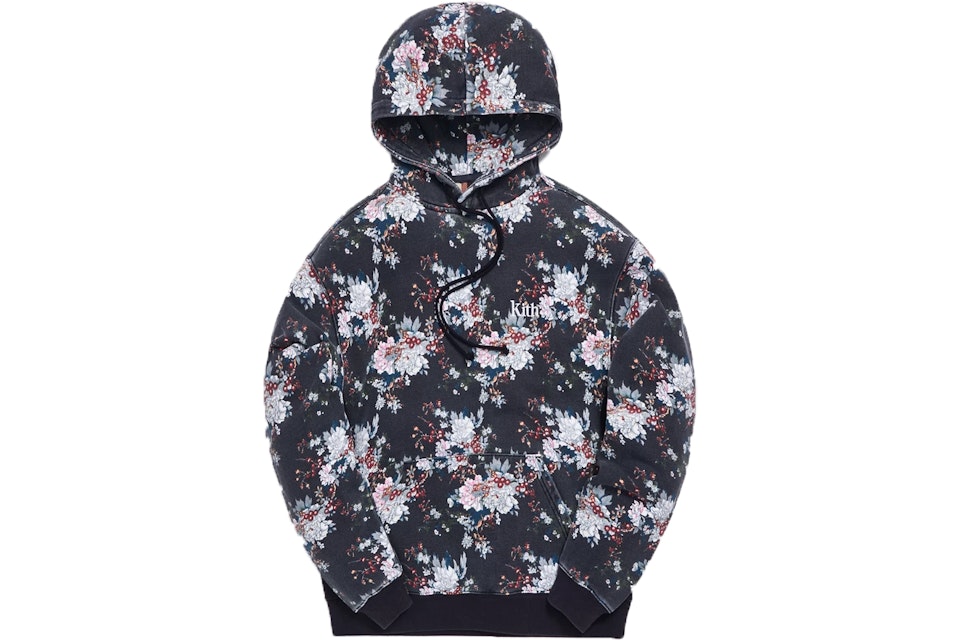 Kith Floral Williams III Hoodie Navy/Multi