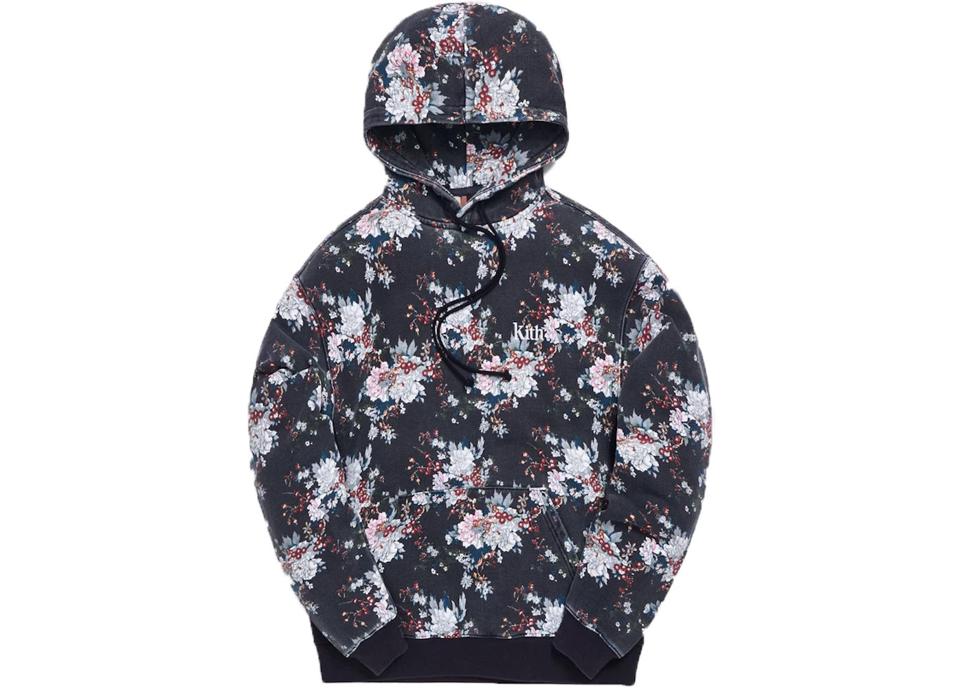 Kith williams 2 floral hoodie off white best sale