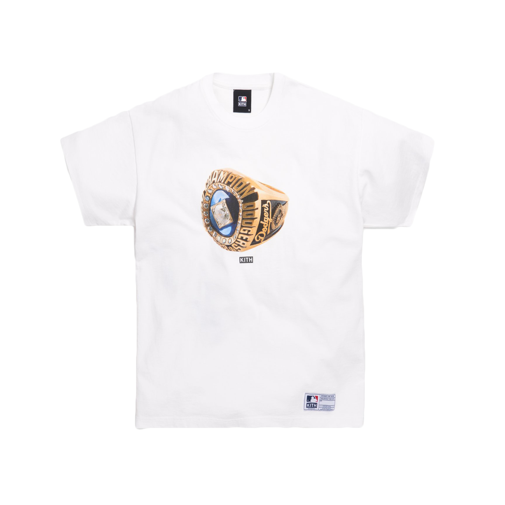 Kith For Major League Baseball Los Angeles Dodgers Champions Tee