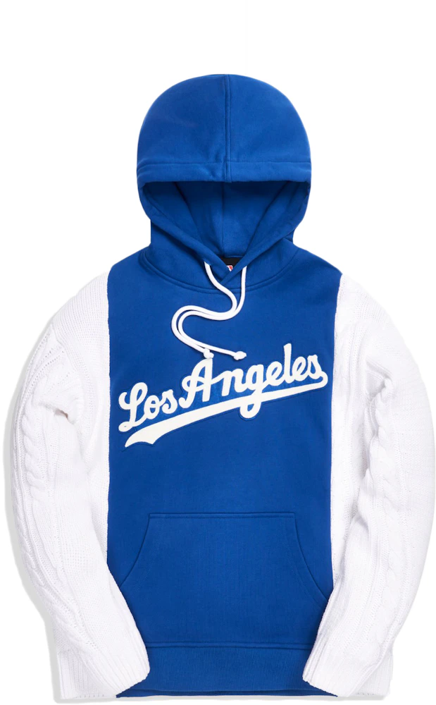 Lids Los Angeles Dodgers Mitchell & Ness Fleece Full-Zip Hoodie -  Royal/White