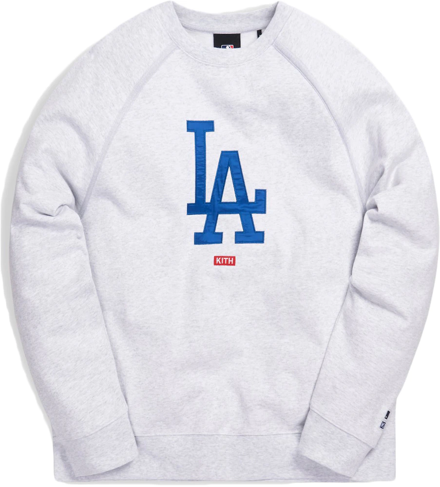New Era Girl's Los Angeles Dodgers Gray Long Sleeve T-Shirt