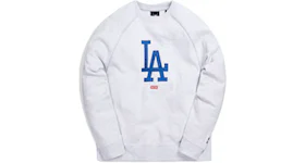Kith For Major League Baseball Los Angeles Dodgers Crewneck Light Heather Grey