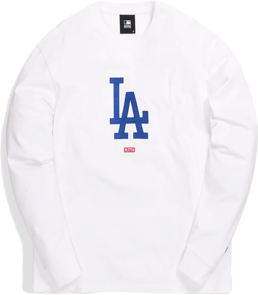 LA Dodgers Shirt Adult Size L Blue Short Sleeve MLB Baseball Nike Swoosh  Air