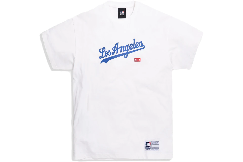 Kith For Major League Baseball Los Angeles Dodgers Tee White/Royal
