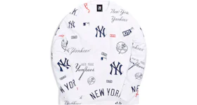 Kith For Major League Baseball New York Yankees All Over L/S Tee White