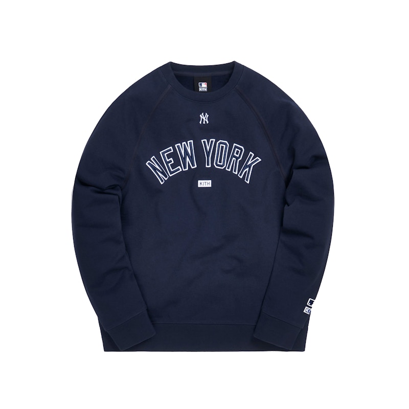 Kith For Major League Baseball New York Yankees Crewneck Navy