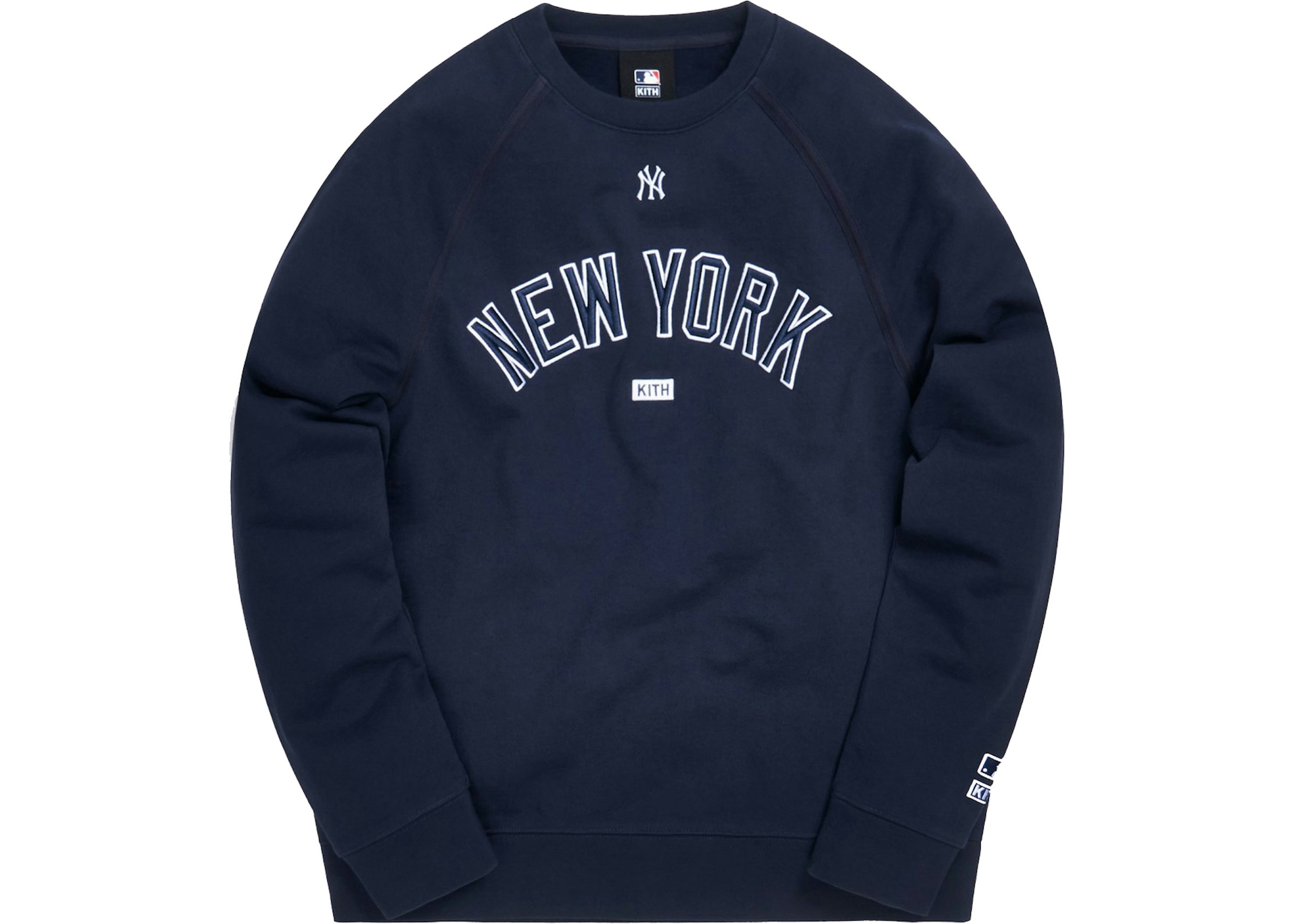 For Major League Baseball New York Yankees Crewneck Navy - Men's - US
