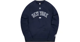 Kith For Major League Baseball New York Yankees Crewneck Navy