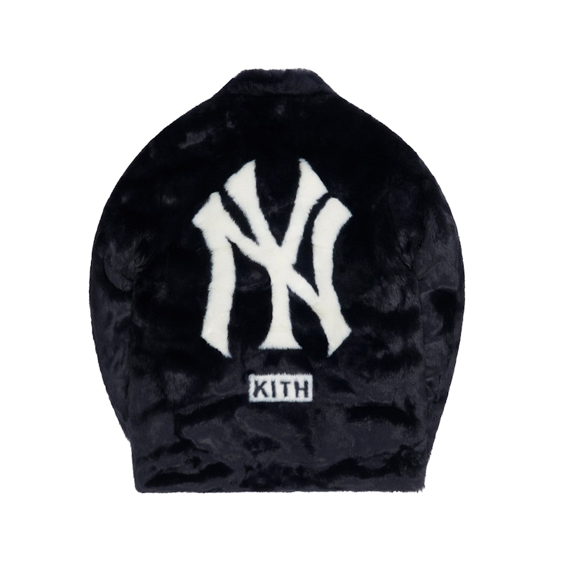 Kith For Major League Baseball New York Yankees Faux Fur Coaches