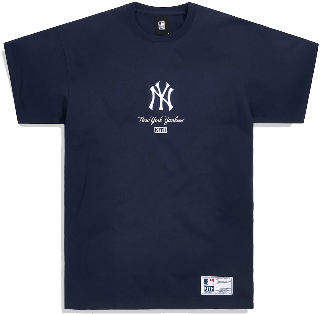 Buy Kith For Major League Baseball New York Yankees Monogram Hoodie 'Navy'  - KH2450 102 - Blue