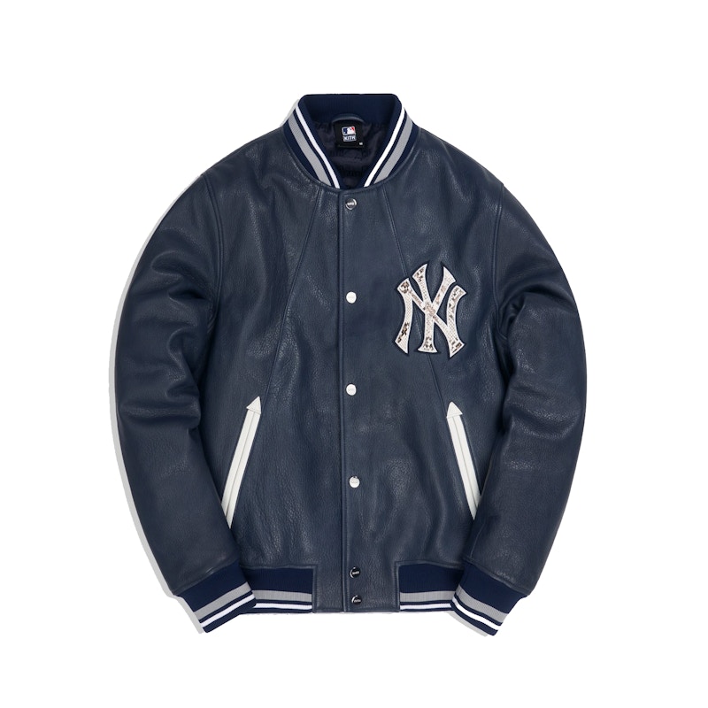 ☆超目玉】 ジャケット Jacket kith Yankees MLB ヤンキースLeather