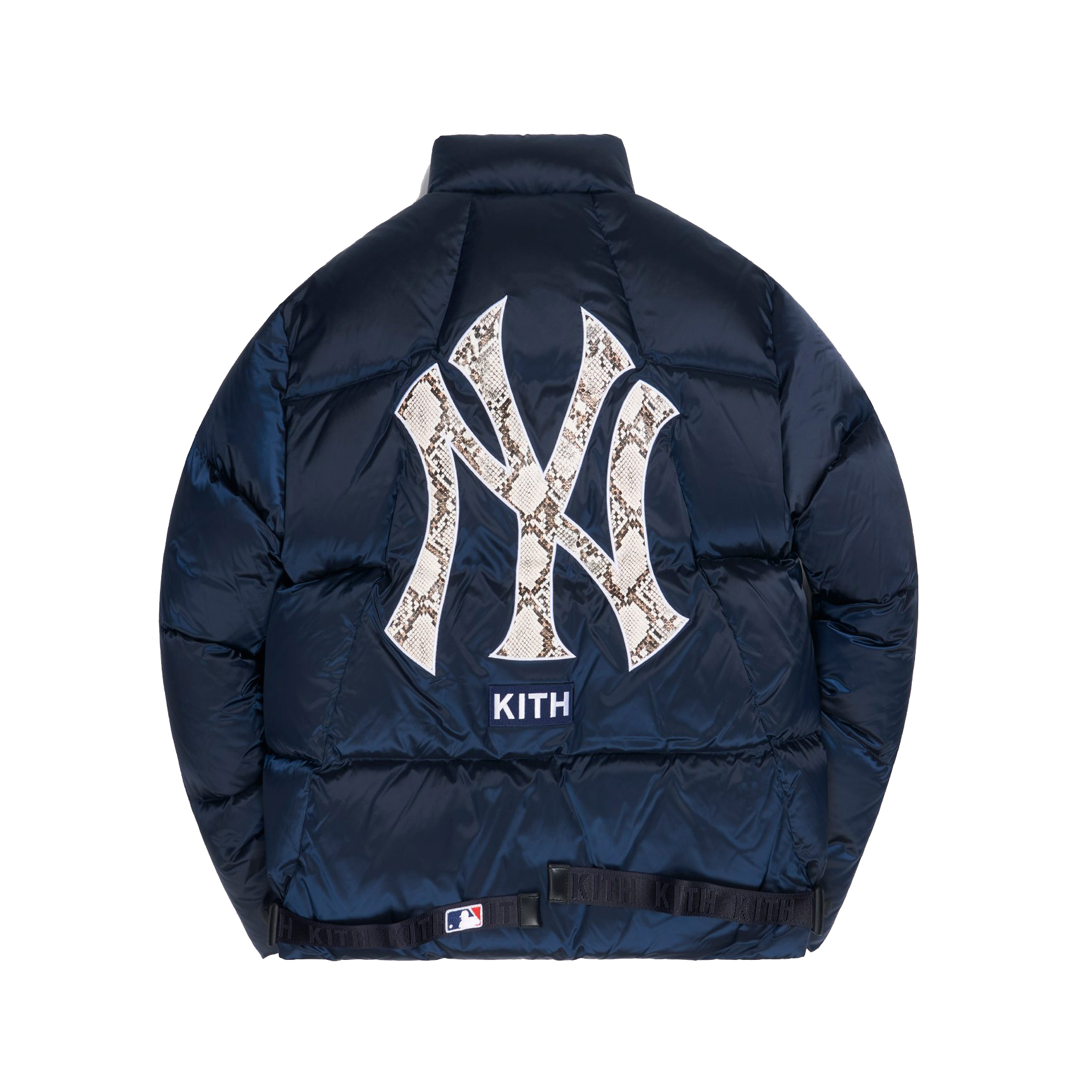 Kith For Major League Baseball New York Yankees Midi Puffer Jacket 