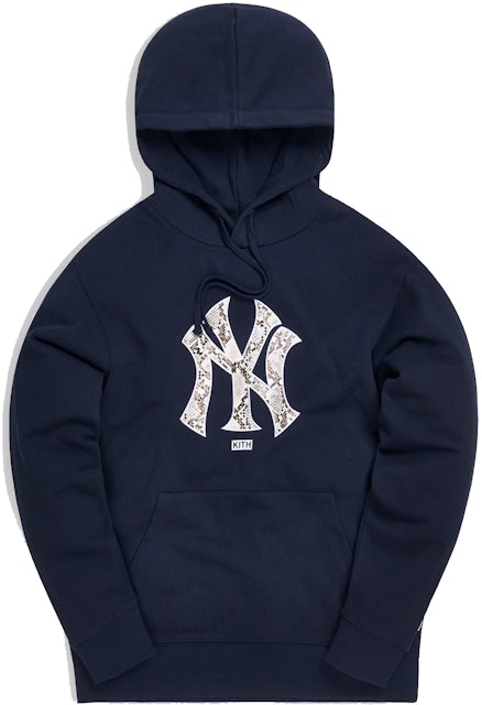 Kith for Major League Baseball New York Yankees Snake Logo Hoodie Navy