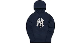 Kith For Major League Baseball New York Yankees Snake Logo Hoodie Navy