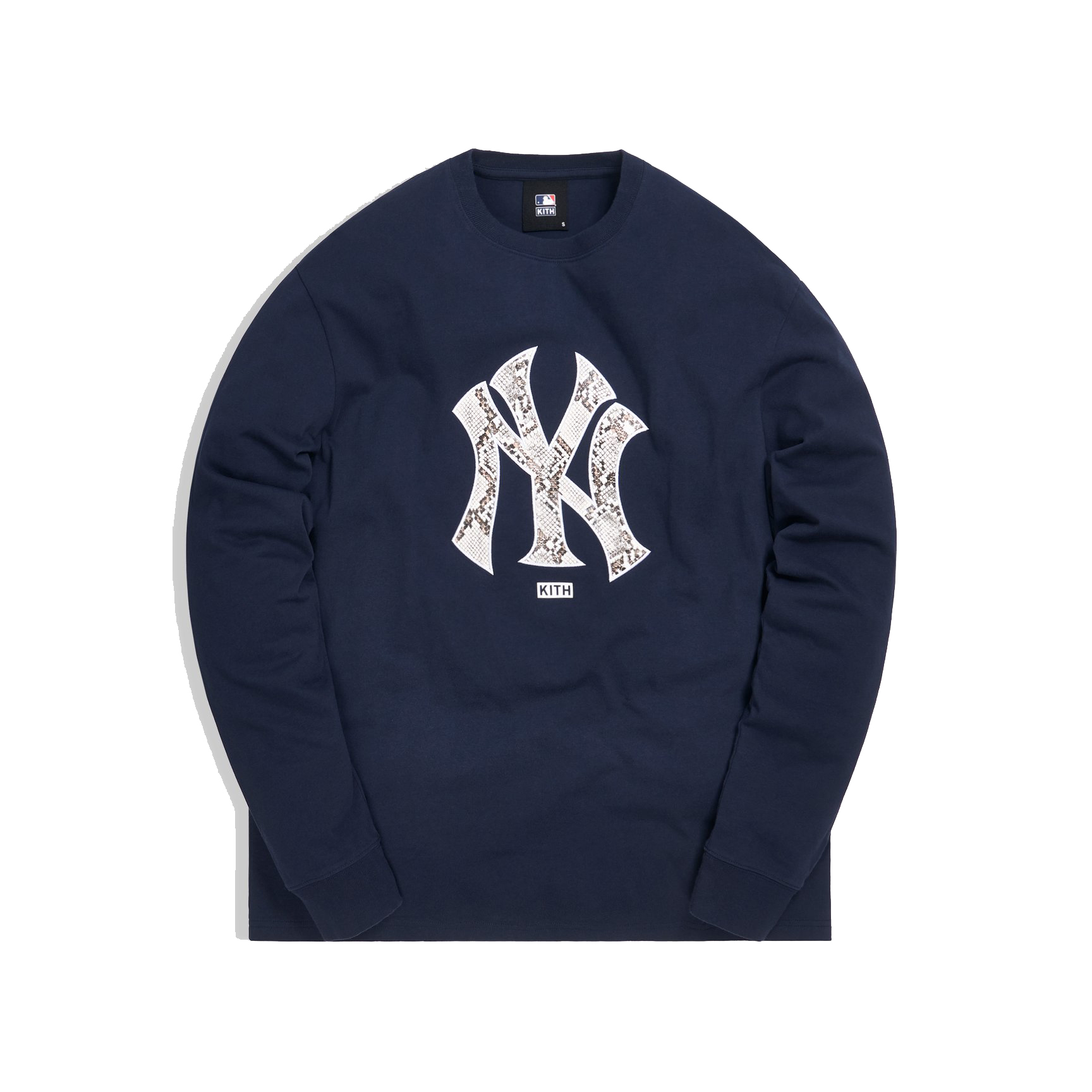 Kith For Major League Baseball New York Yankees Snake Logo L/S Tee