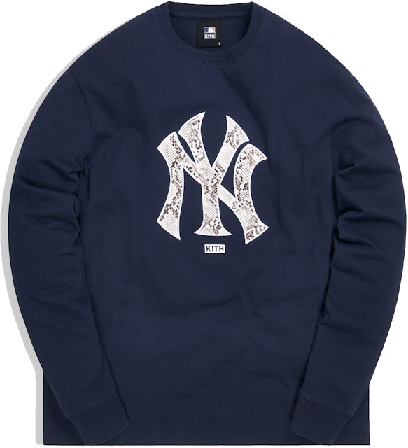 MLB NEW YORK YANKEES Classic Monogram Allover T-Shirt (Black)